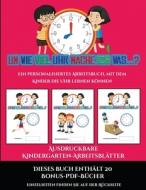 Ausdruckbare Kindergarten-Arbeitsblätter (Um wie viel Uhr mache ich was...?) di Windham Jessica edito da Farbtherapie