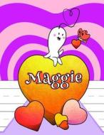 Maggie: Personalized Book with Child's Name, Primary Writing Tablet, 65 Sheets of Practice Paper, 1 Ruling, Preschool, Kinderg di Black River Art edito da Createspace Independent Publishing Platform