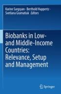 Biobanks In Low- And Middle-Income Countries: Relevance, Setup And Management edito da Springer Nature Switzerland AG