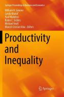 Productivity and Inequality edito da Springer International Publishing