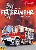 Bei der Feuerwehr geht's rund - mit großem farbigem Feuerwehr-Poster edito da Edition XXL GmbH