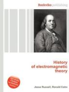 History Of Electromagnetic Theory edito da Book On Demand Ltd.