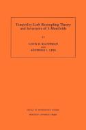 Temperley-Lieb Recoupling Theory and Invariants of 3-Manifolds (AM-134), Volume 134 di Louis H. Kauffman, Sostenes Lins edito da Princeton University Press
