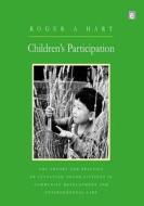 Children's Participation di Roger A. Hart edito da Taylor & Francis Ltd