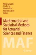 Mathematical and Statistical Methods for Actuarial Sciences and Finance edito da Springer International Publishing