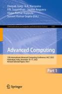 Advanced Computing edito da Springer Nature Switzerland