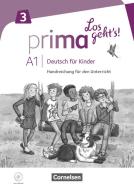 Prima - Los geht's! Band 3 - Handreichungen für den Unterricht mit Kopiervorlagen und Audio-CD edito da Cornelsen Verlag GmbH