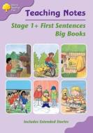 Oxford Reading Tree: Level 1+: First Words: Big Book Teaching Notes di Liz Miles, Thelma Page, Gill Howell, Pam Mayo, Mary Mackill edito da Oxford University Press