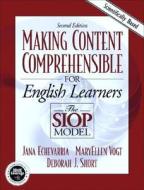 Making Content Comprehensible For English Language Learners di Jane Echevarria, MaryEllen Vogt, Deborah Short edito da Pearson Education (us)