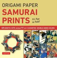 Origami Paper - Samurai Prints - Small 6 3/4 - 48 Sheets edito da Periplus Editions