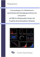 Untersuchungen zur Feldemission in supraleitenden Beschleunigungsstrukturen des S-DALINAC mit Hilfe der Röntgenspektrosk di Wolfgang Bayer edito da Cuvillier Verlag