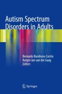Autism Spectrum Disorders In Adults edito da Springer International Publishing Ag
