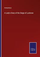 A Lady's Diary of the Siege of Lucknow di Anonymous edito da Salzwasser-Verlag