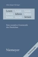 Lesen lehren lernen di Hans Jürgen Heringer edito da De Gruyter