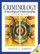 Criminology di Steven E. Barkan edito da Pearson Education