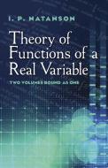 Theory of Functions of a Real Variable di I. P. Natanson edito da Dover Publications Inc.