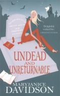 Undead And Unreturnable di MaryJanice Davidson edito da Little, Brown Book Group