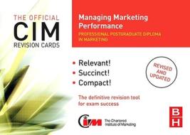 CIM Revision Cards Managing Marketing Performance di Karen Beamish edito da Routledge