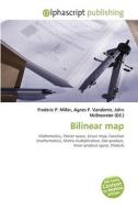 Bilinear Map di #Miller,  Frederic P. Vandome,  Agnes F. Mcbrewster,  John edito da Vdm Publishing House
