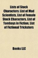 Lists Of Stock Characters: List Of Mad S di Books Llc edito da Books LLC, Wiki Series