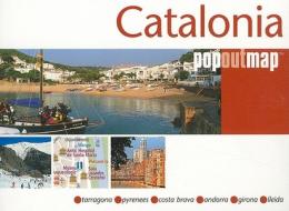 Catalonia Popout Map edito da GPP Travel