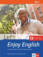 Let's Enjoy English B1.1. . Student's Book + MP3-CD + DVD edito da Klett Sprachen GmbH