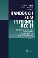Handbuch zum Internetrecht di Marc A. Gimmy, Detlef Kröger edito da Springer Berlin Heidelberg