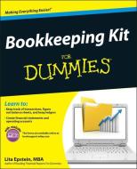 Bookkeeping Kit for Dummies [With CDROM] di Lita Epstein edito da FOR DUMMIES