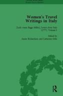 Women's Travel Writings In Italy, Part I Vol 1 di Stephen Bending, Stephen Bygrave, Donatella Badin, Catherine Dille, Betty Hagglund edito da Taylor & Francis Ltd