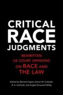 Critical Race Judgments edito da Cambridge University Press