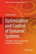 Optimization and Control of Dynamic Systems di Henryk Gorecki edito da Springer-Verlag GmbH