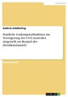 Staatliche Lenkungsmaßnahmen zur Verringerung des CO2-Ausstoßes, dargestellt am Beispiel des Zertifikatehandels di Kathrin Schäferling edito da GRIN Verlag