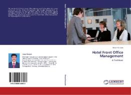 Hotel Front Office Management di Hasan Hussain edito da LAP Lambert Academic Publishing