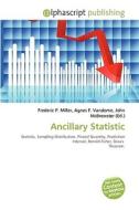 Ancillary Statistic edito da Vdm Publishing House