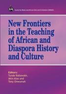 New Frontiers In The Teaching Of African And Diaspora History And Culture edito da Cbaac