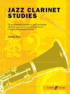 Jazz Clarinet Studies di James Rae edito da Faber Music Ltd