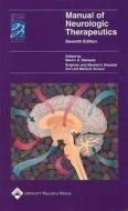 Manual Of Neurological Therapeutics edito da Lippincott Williams And Wilkins