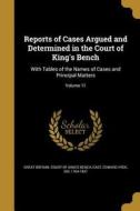 REPORTS OF CASES ARGUED & DETE edito da WENTWORTH PR