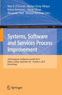 Systems, Software and Services Process Improvement edito da Springer-Verlag GmbH