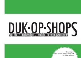 Duk Op Shops vol 1.1 di Anine Thomsen edito da Books on Demand
