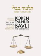 Koren Talmud Bavli Noe Edition, Vol 40: Arakhin, Temura, Hebrew/English, Daf Yomi B&w di Adin Steinsaltz edito da KOREN PUBL