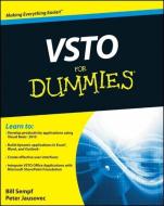 VSTO for Dummies di Bill Sempf, Peter Jausovec edito da FOR DUMMIES