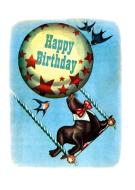 Circus Seal Birthday Greeting Cards [With Envelope] edito da LAUGHING ELEPHANT