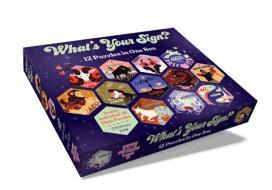 12 Puzzles In One Box: What's Your Sign? di Chronicle Books edito da Chronicle Books