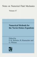 Numerical methods for the Navier-Stokes equations di Friedrich-Karl Hebeker edito da Vieweg+Teubner Verlag