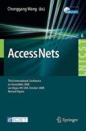Access Nets edito da Springer-verlag Berlin And Heidelberg Gmbh & Co. Kg
