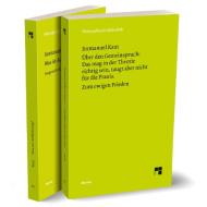 Kleine Schriften (Set) di Immanuel Kant edito da Meiner Felix Verlag GmbH