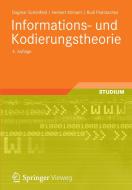 Informations- und Kodierungstheorie di Dagmar Schönfeld, Herbert Klimant, Rudi Piotraschke edito da Vieweg+Teubner Verlag