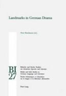 Landmarks in German Drama di Peter Hutchinson edito da Lang, Peter