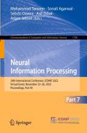 Neural Information Processing: 29th International Conference, Iconip 2022, Virtual Event, November 22-26, 2022, Proceedings, Part VII edito da SPRINGER NATURE